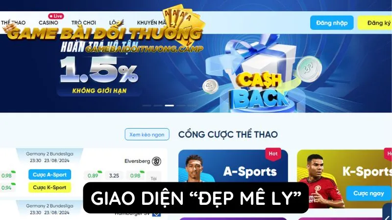 Giao diện, hình ảnh “đẹp mê ly”