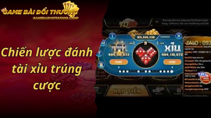 Chiến lược đánh tài xỉu trúng cược cho những ai chưa biết