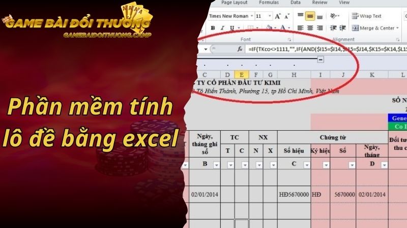 Phần mềm tính lô đề bằng excel cho những ai chưa biết