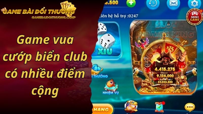 Game vua cướp biển club có nhiều điểm cộng